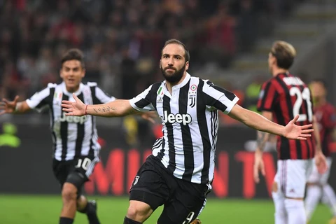 Cận cảnh Higuain tỏa sáng giúp Juventus đánh bại AC Milan