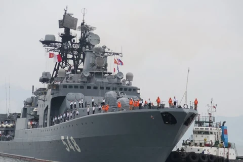 Tàu Hải quân Nga. (Nguồn: rferl.org)