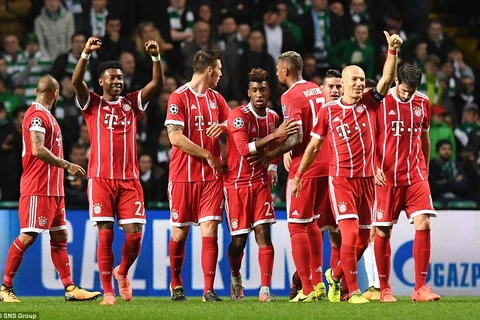 Bayern giành vé sớm 2 lượt trận. (Nguồn: ​Daily Mail)