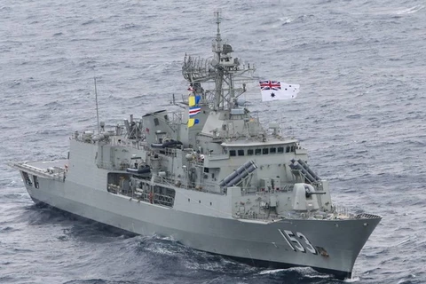 Tàu khu trục lớp Anzac của Hải quân Hoàng gia Australia. (Nguồn: theadvocate.com.au)