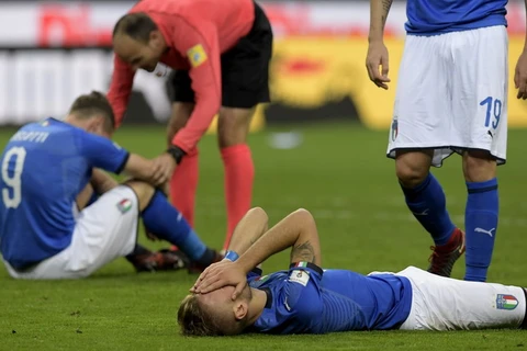 Nỗi thất vọng mang tên Italy. (Nguồn: AFP/Getty Images)