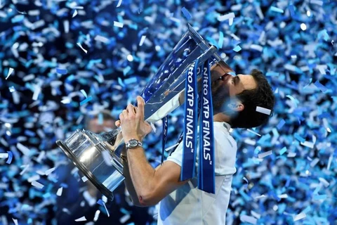 Dimitrov vô địch ATP Finals 2017. (Nguồn: Reuters)