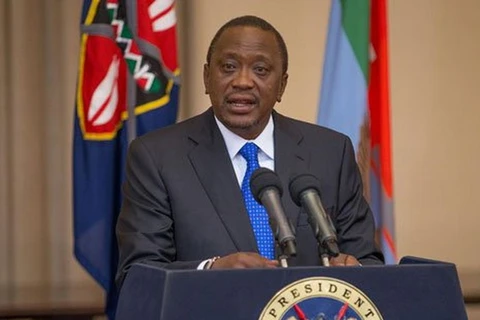Tổng thống Kenya Uhuru Kenyatta. (Nguồn: PSCU)