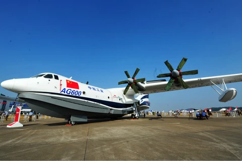 Thủy phi cơ cỡ lớn AG600 của Trung Quốc. (Nguồn: caixinglobal.com)