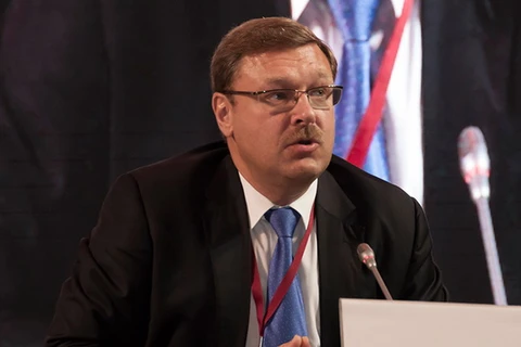 Chủ tịch Ủy ban Đối ngoại Hội đồng Liên bang Nga Konstantin Kosachev. (Nguồn: russkiymir.ru)