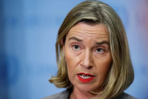 Đại diện cấp cao của EU, bà Federica Mogherini. (Nguồn: Reuters)