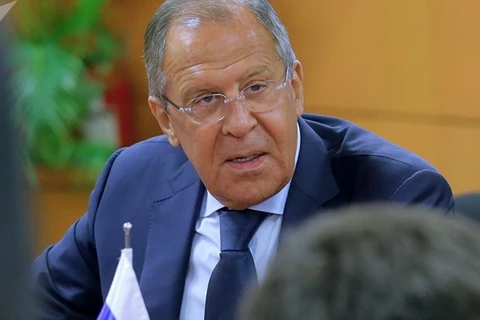 Ngoại trưởng Nga Sergei Lavrov. (Nguồn: Sputnik)