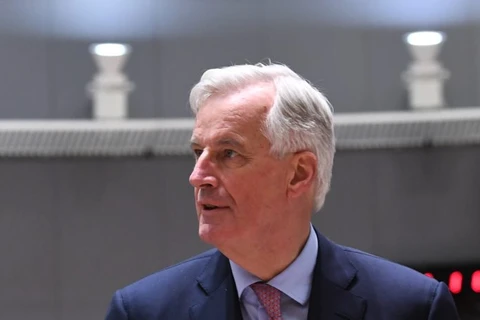 Trưởng phái đoàn đàm phán EU về việc Anh rời khỏi EU, ông Michel Barnier. (Nguồn: Getty Images)