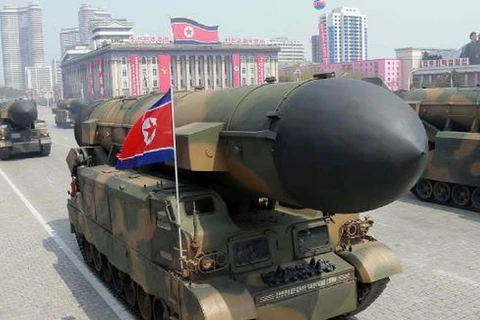 Vũ khí hạt nhân của Triều Tiên. (Nguồn: News.com.au)