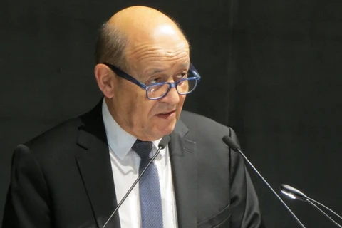 Ngoại trưởng Pháp Jean-Yves Le Drian. (Nguồn: usine-digitale.fr)