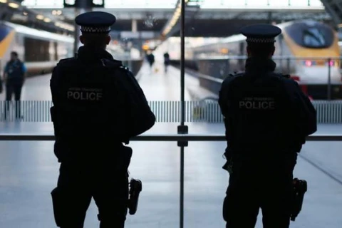 Lực lượng cảnh sát Anh tăng cường an ninh. (Nguồn: talkradio.co.uk)