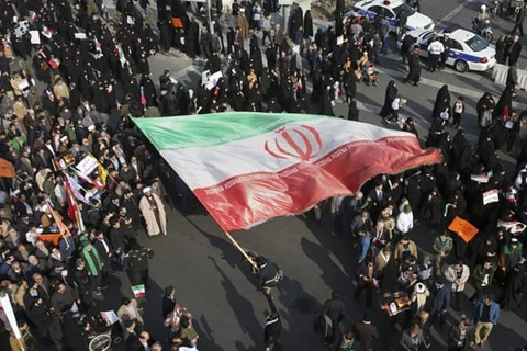 Biểu tình ở Iran. (Nguồn: AP)