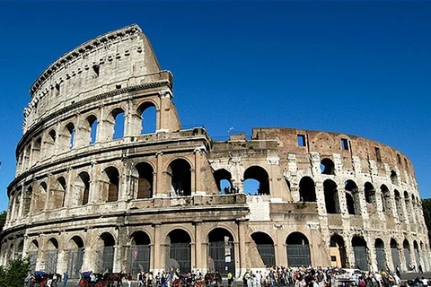 Đấu trường La Mã (Coliseum) thu hút hơn 7 triệu lượt khách đến thăm quan. (Nguồn: Found The World)