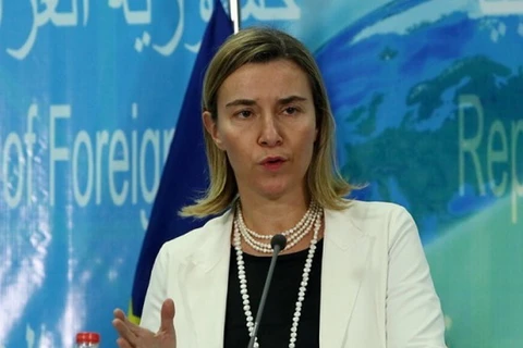 Đại diện cấp cao của EU về chính sách an ninh và đối ngoại Federica Mogherini. (Nguồn: novinite.com)