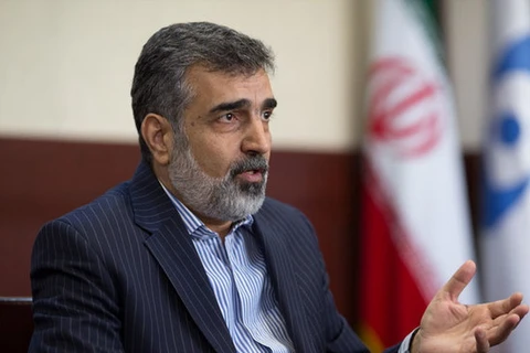 Người phát ngôn cơ quan năng lượng nguyên tử Iran Behrouz Kamalvandi. (Nguồn: Reuters)