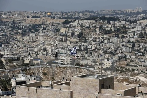 Khu định cư do thái Nof Zion của Israel tại Jerusalem. (Nguồn: AFP/TTXVN)