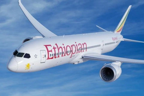 Máy bay hãng hàng không Ethiopian Airlines của Ethiopia. (Nguồn: pmnewsnigeria)