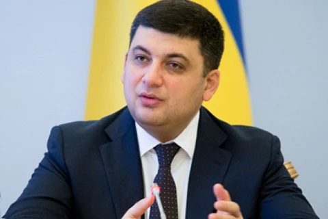 Thủ tướng Ukraine Volodymyr Groysman. (Nguồn: accent.com.ge)