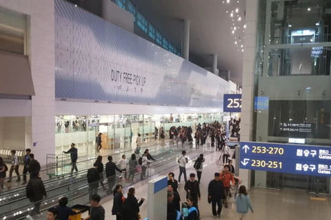 Nhà ga sân bay Incheon. (Nguồn: moodiedavittreport)