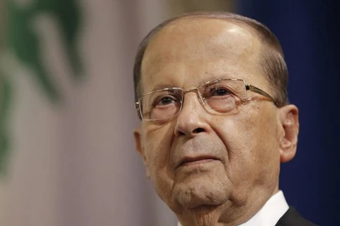 Tổng thống Liban Michel Aoun. (Nguồn: AFP)