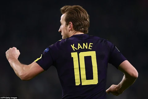 Kane thiết lập nên kỷ lục mới. (Nguồn: AFP/Getty Images)