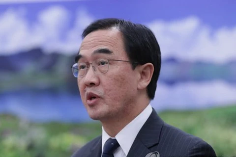 Bộ trưởng Thống nhất Hàn Quốc Cho Myoung-gyon. (Nguồn: Yonhap)