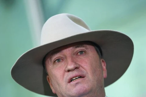 Phó Thủ tướng Australia Barnaby Joyce. (Nguồn: EPA)