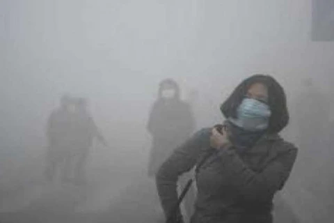 Sương mù dày đặc ở Trung Quốc. (Nguồn: urdupoint.com)