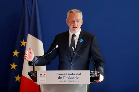 Bộ trưởng Tài chính Pháp Bruno Le Maire. (Nguồn: Reuters)