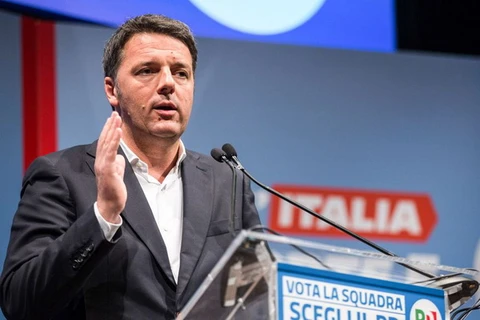 Cựu Thủ tướng Italy Matteo Renzi. (Nguồn: Bloomberg)