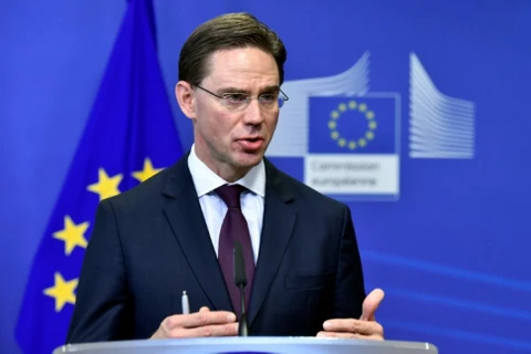 Phó Chủ tịch Ủy ban châu Âu Jyrki Katainen. (Nguồn: Reuters)