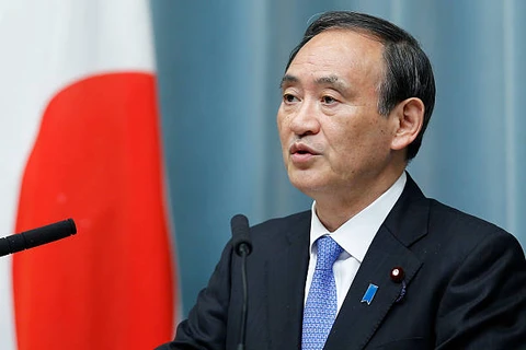 Chánh Văn phòng nội các Nhật Bản Yoshihide Suga. (Nguồn: Getty Images)