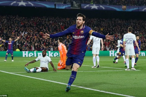 Lionel Messi khiến Chelsea phải nếm trái đắng. (Nguồn: Reuters)