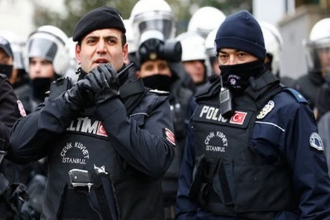 Lực lượng cảnh sát Thổ Nhĩ Kỳ. (Nguồn: pmnewsnigeria.com)