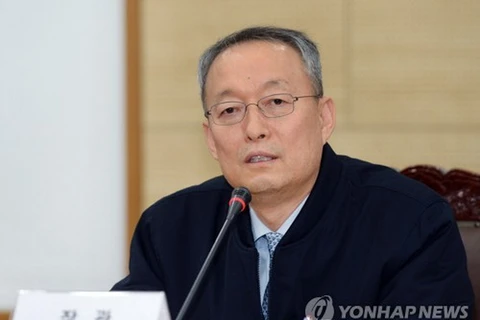 Bộ trưởng Thương mại, công nghiệp và năng lượng Hàn Quốc, ông Paik Un-gyu. (Nguồn: Yonhap)