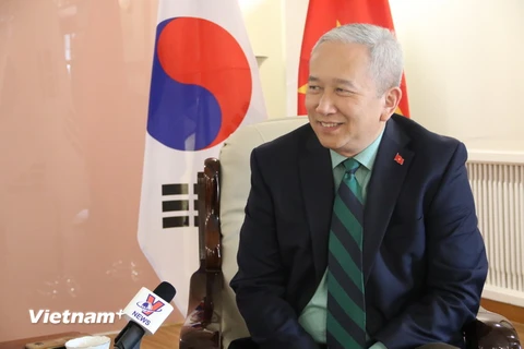 Đại sứ Việt Nam tại Hàn Quốc Nguyễn Vũ Tú. (Ảnh: Toàn-Tuyên-Phương/Vietnam+)