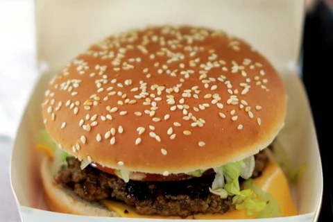 Doanh số bán burger tại Pháp tăng. (Nguồn: Reuters)
