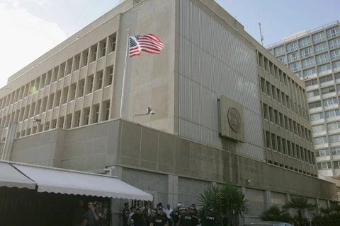 Đại sứ quán Mỹ tại Tel Aviv. (Nguồn: CNN.com)
