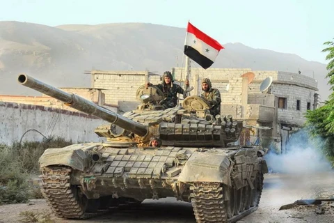 Lực lượng binh sỹ Syria. (Nguồn: bellingcat.com)
