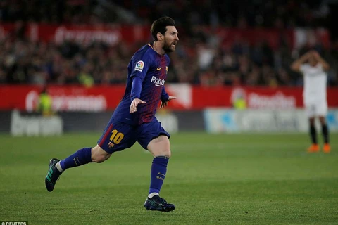 Messi lại cứu Barcelona thoát thua. (Nguồn: Reuters)