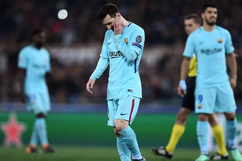 Messi và đồng đội lại phải dừng bước từ vòng tứ kết. (Nguồn: AFP/Getty Images)