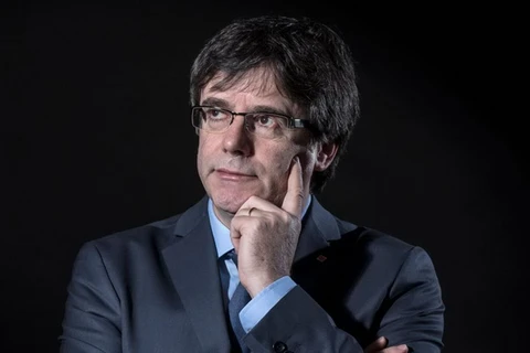 Cựu Thủ hiến Catalonia Carles Puigdemont. (Nguồn: AFP)