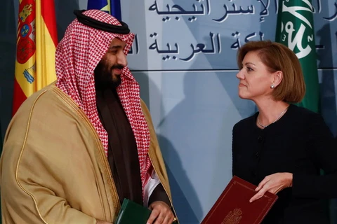 Saudi Arabia và Tây Ban Nha ký thỏa thuận về việc bán tàu chiến. (Nguồn: Reuters)