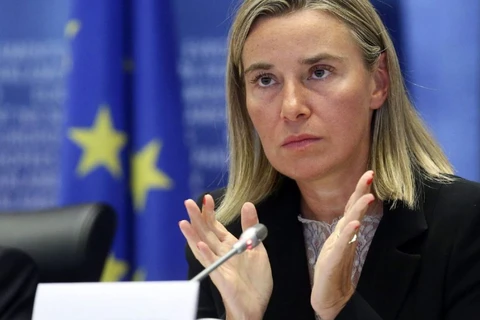 Đại diện cấp cao phụ trách chính sách an ninh và đối ngoại của EU Federica Mogherini. (Nguồn: balkaneu.com)