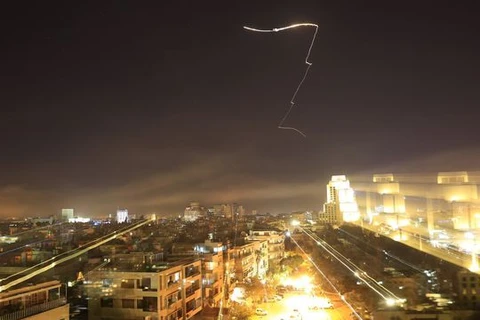 Quận Barzeh ở thủ đô Damascus đã trở thành mục tiêu của vụ tấn công.