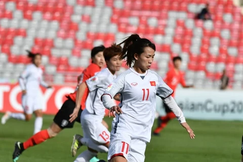 Tuyển nữ Việt Nam dừng bước tại giải bóng đá châu Á. (Nguồn: AFC)