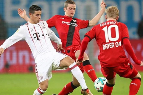Bayer liệu có cản nổi Bayern sau khi đã hai lần thất bại ở mùa này. (Nguồn: AP)