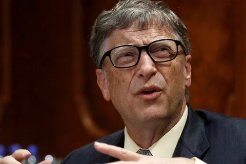 Tỷ phú Mỹ Bill Gates. (Nguồn: Reuters)