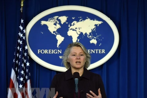 Quyền Trợ lý Ngoại trưởng Mỹ phụ trách các vấn đề Đông Á và Thái Bình Dương, bà Susan Thornton. (Nguồn: THX/TTXVN)
