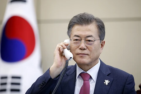 Tổng thống Hàn Quốc Moon Jae-in. (Nguồn: kocis.go.kr)